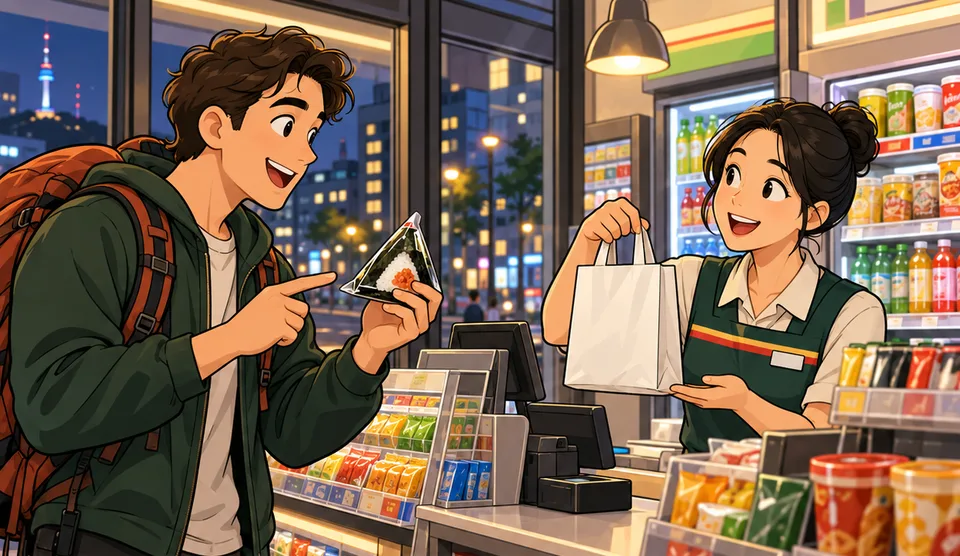 コンビニで使う韓国語